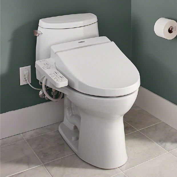 Toto Washlet A100 Elongated Toilet Bidet Seat & Reviews Wayfair.ca